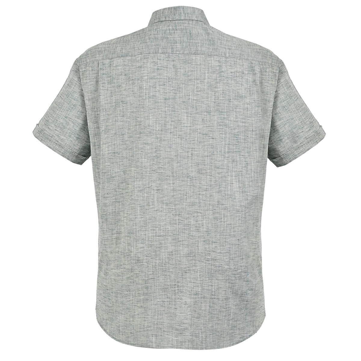 Camisa manga corta verde.