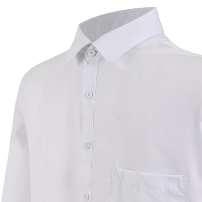 Camisa tipo playera soft touch blanca