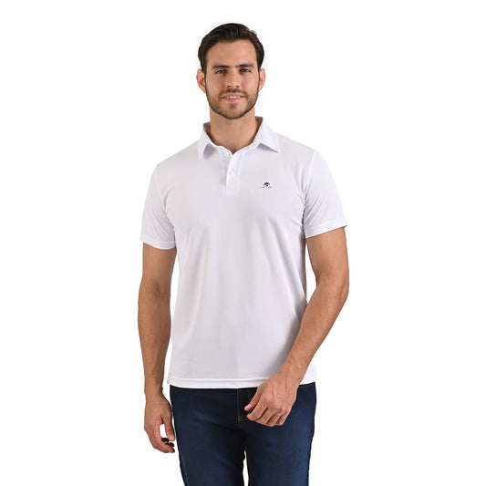 Playera polo Blanca