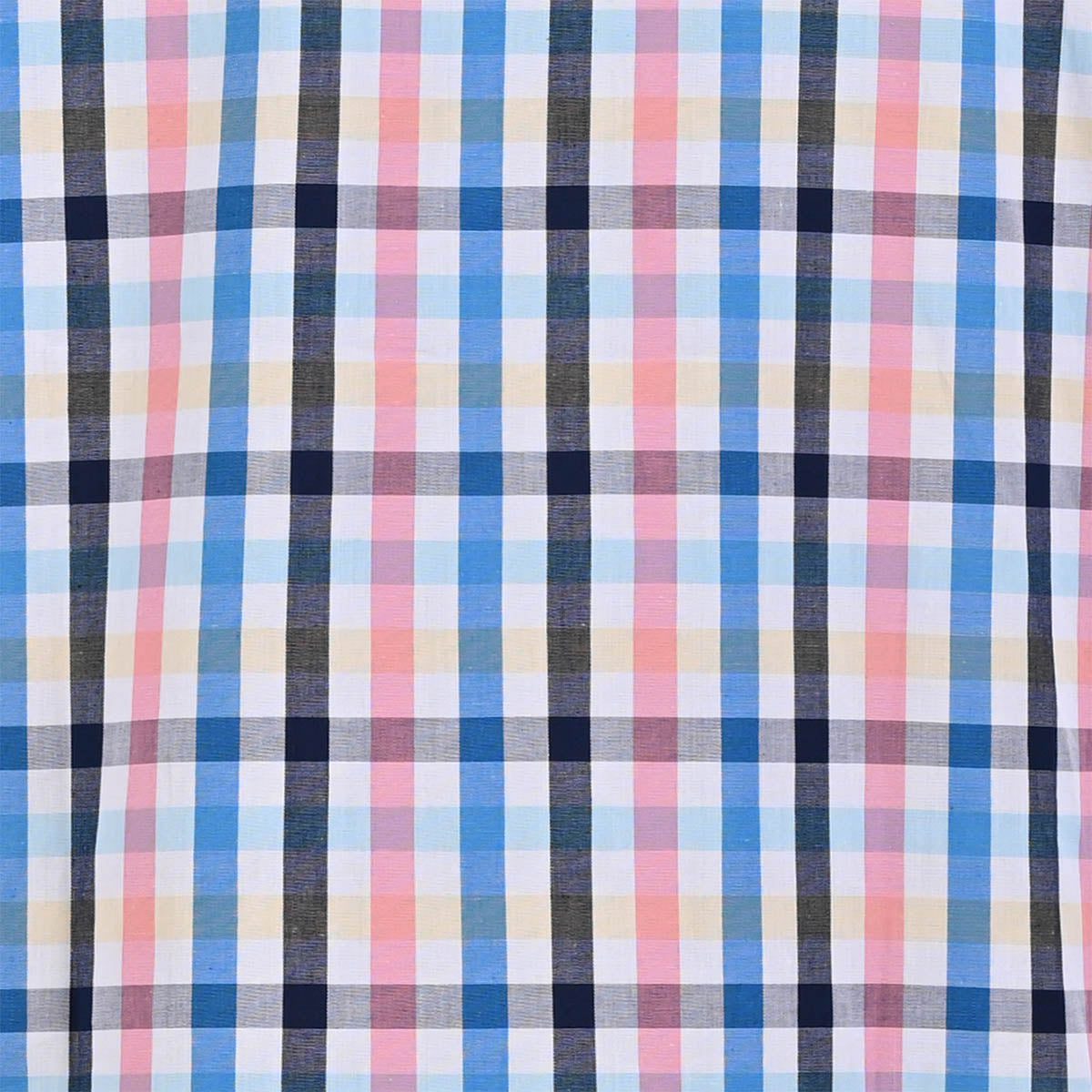 Camisa manga larga de cuadros francia multicolor