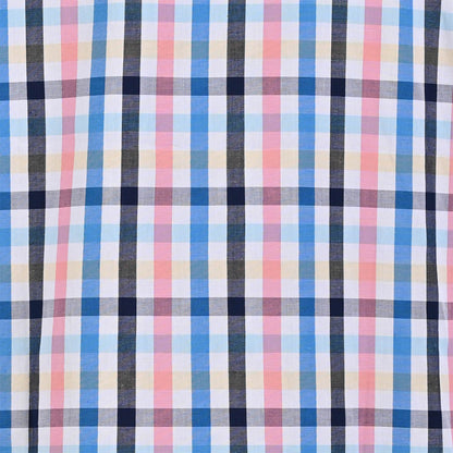 Camisa manga larga de cuadros francia multicolor