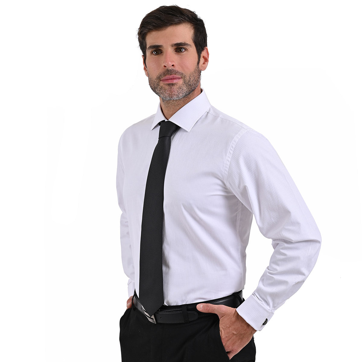 Camisas blancas elegantes para hombres deals