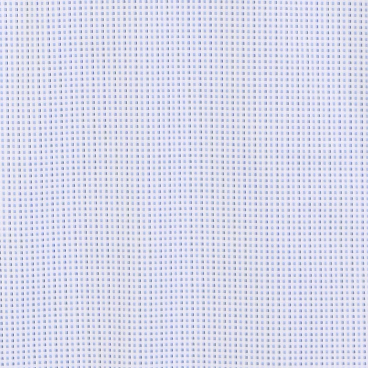 Elegancia Minimalista: Camisa de Cuello Mao en Azul Cielo Texturizado