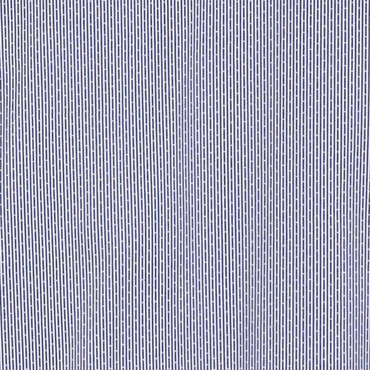 Camisa Azul Marino Texturizada con Cuello Button Down – Classic Fit