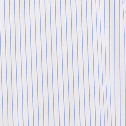 Camisa de Vestir a Rayas Finas Azul Cielo