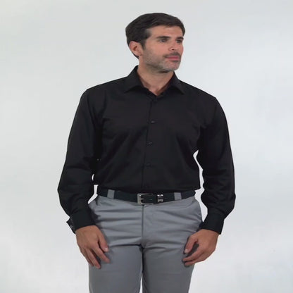 Camisa formal Bambú color negro