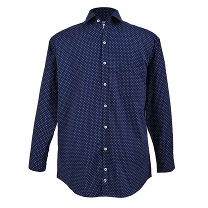 Camisa estampada navy