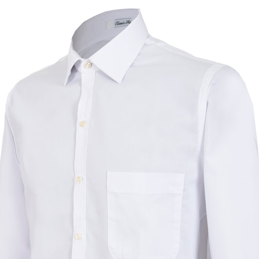 Camisas Clásicas De Vestir Blanco